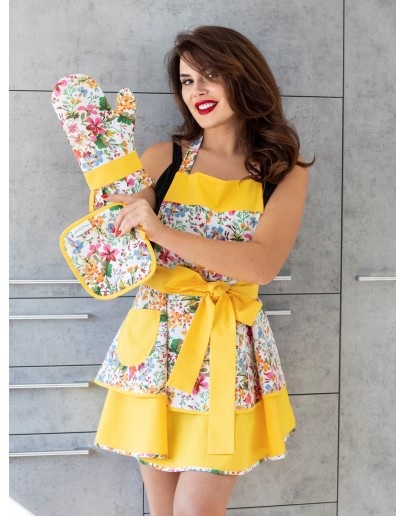 Prijuostė "Citrininiai ledai"